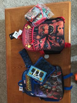 Brand new backpacks