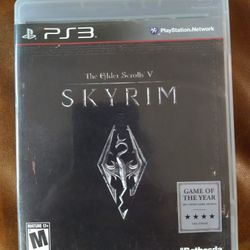 The Elder Scrolls 5 Skyrim Ps3 $9obo