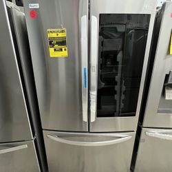 LG French Door Stainless Steel Insta View Fridge Ice Maker