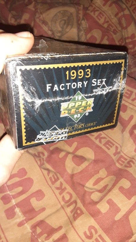 Full Set Upper Deck 1993 Baseball Cards Unopened
