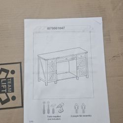 Unused but slightly broken aquarium stand