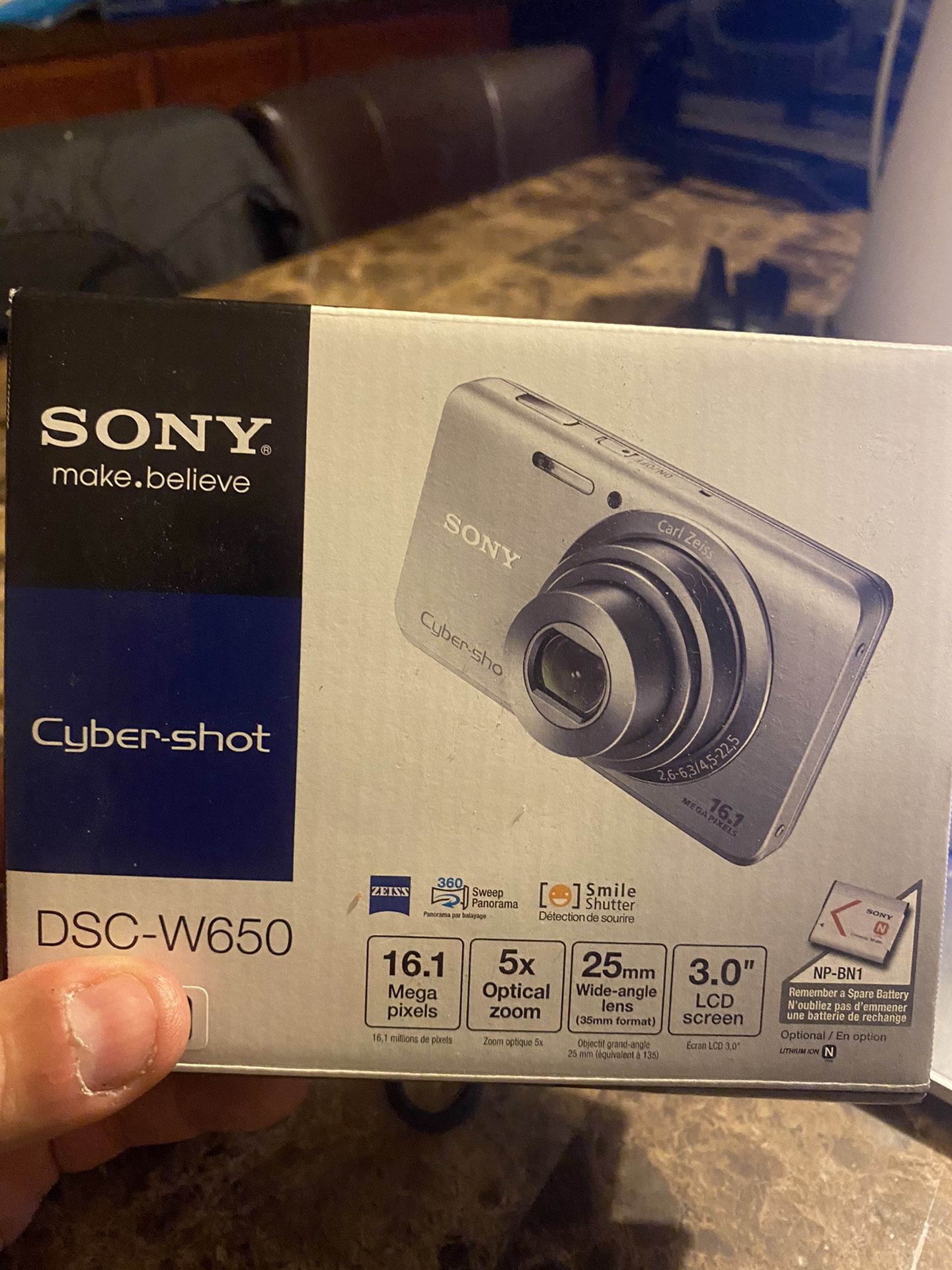 Sony cyber shot and Olympus lens (2 cameras)