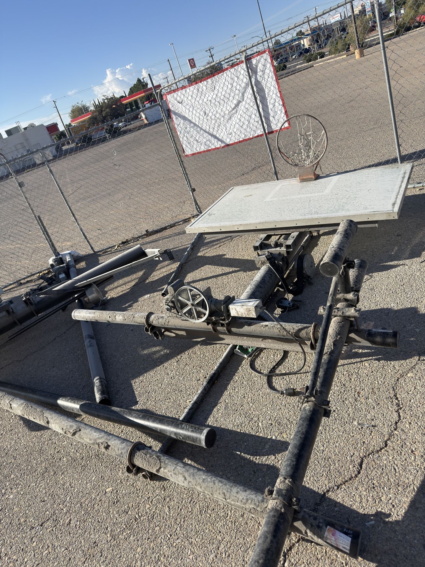 Porter Electric Basketball Courts For Gym Or Commercial Building