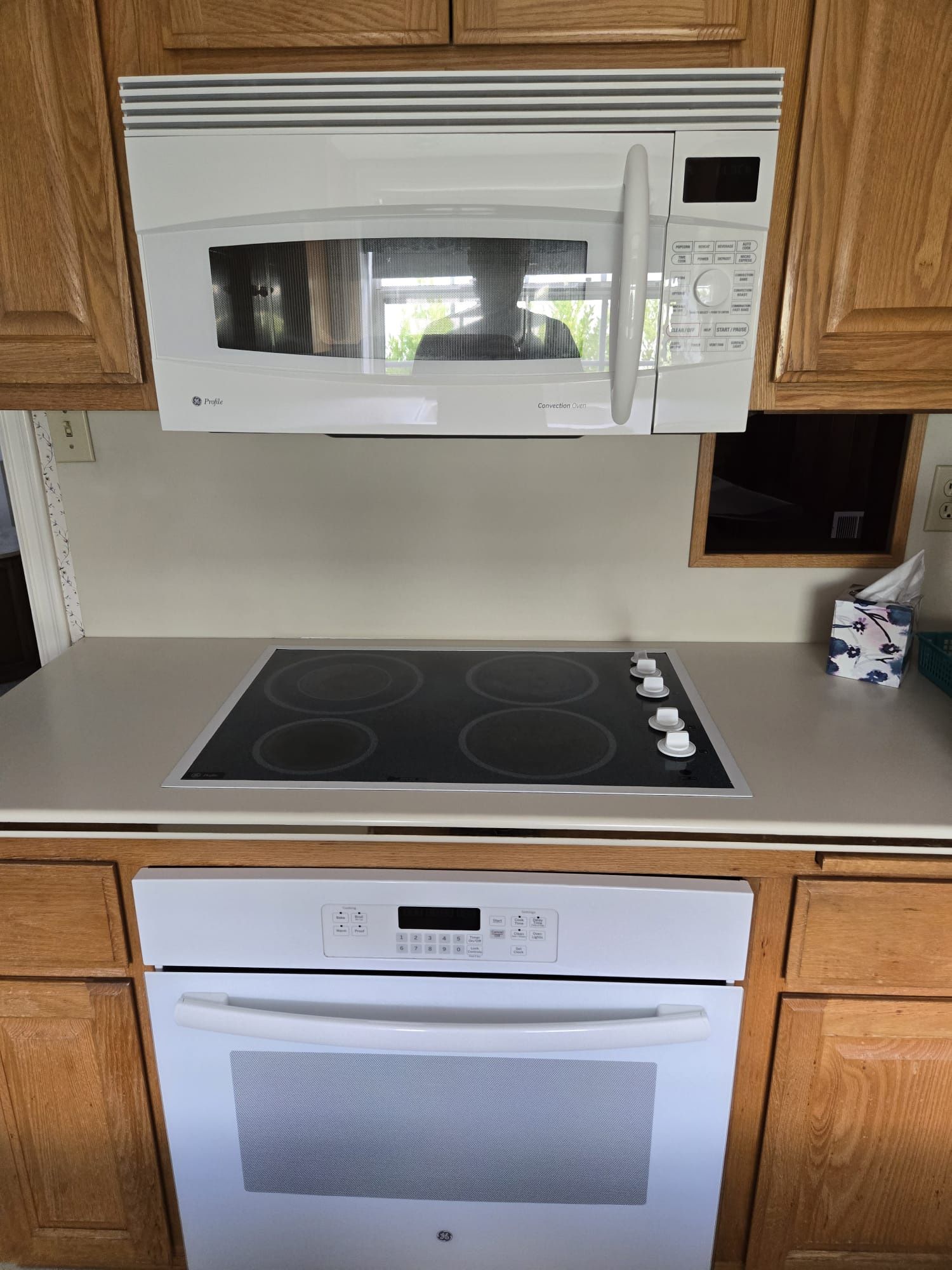 White microwave