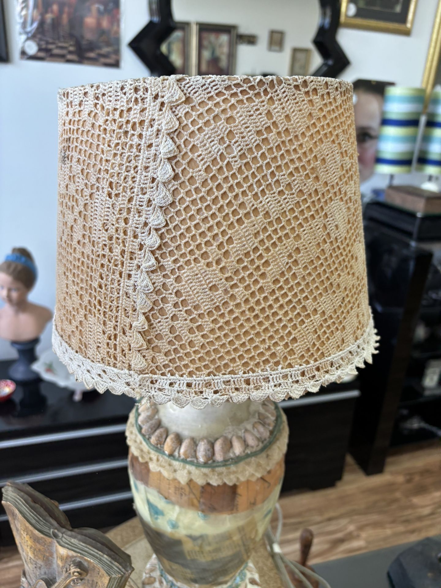 Unique Wax Table Lamp