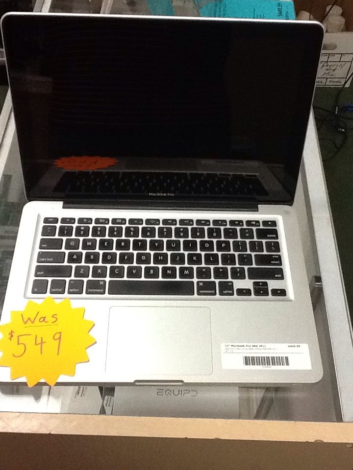 MacBook Pro (13 inch, mid 2012) Intel i5, 4GB RAM, 500GB HDD, OSX 10.14.5 Mojave