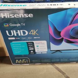 New TV Hisense 55" With Remote 