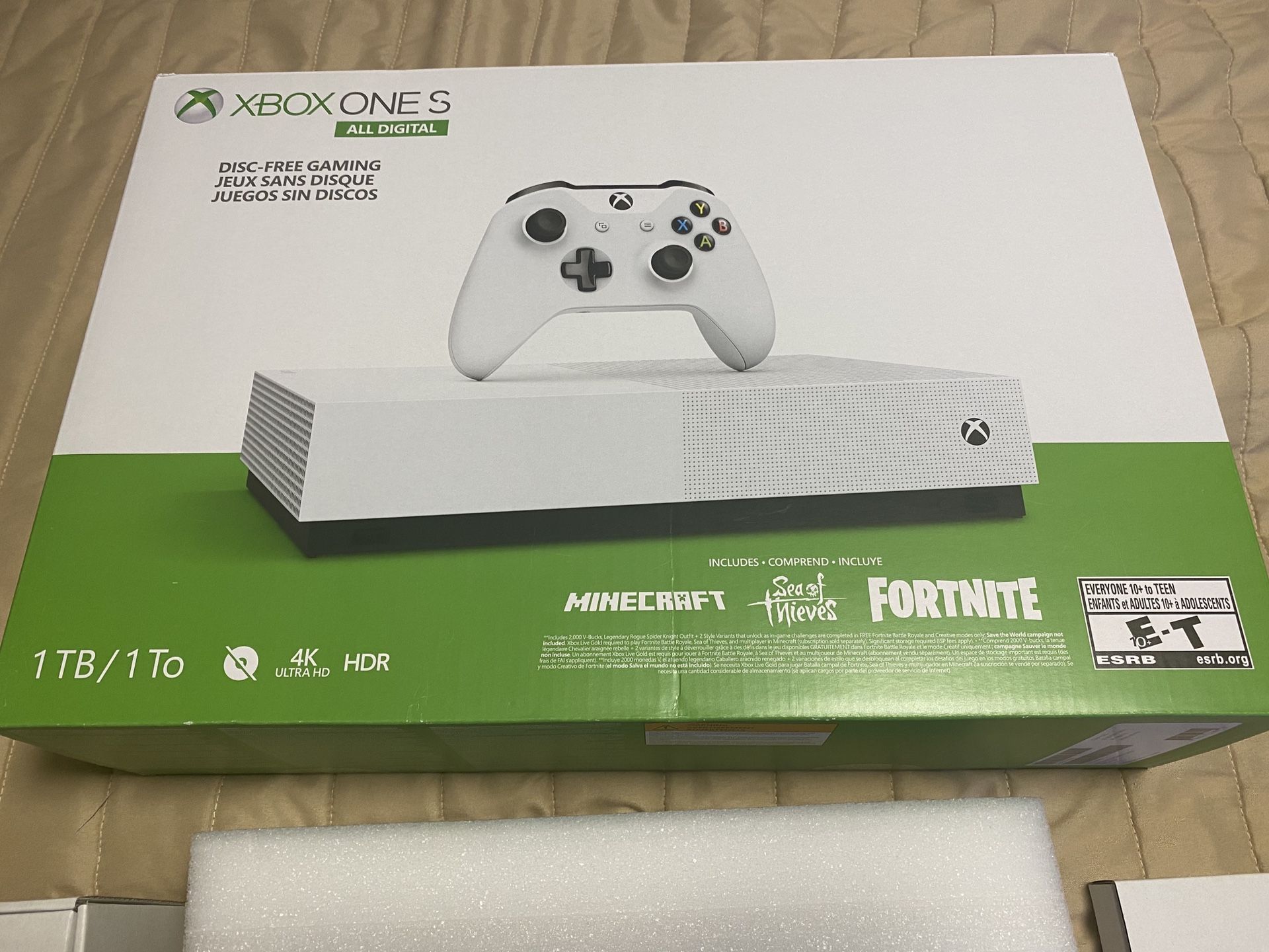 Xbox one s all digital 4K 1 tb