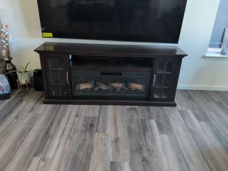 Tresanto Electric Fireplace TV Stand Console