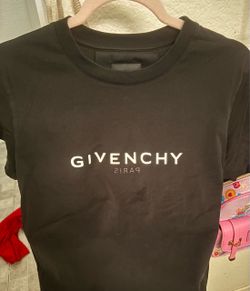 Givenchy Paris Black Logo T-Shirt