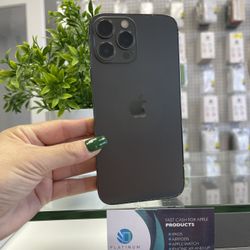 iPhone 13 Pro Max 128Gb Black Color New Screen Installed 