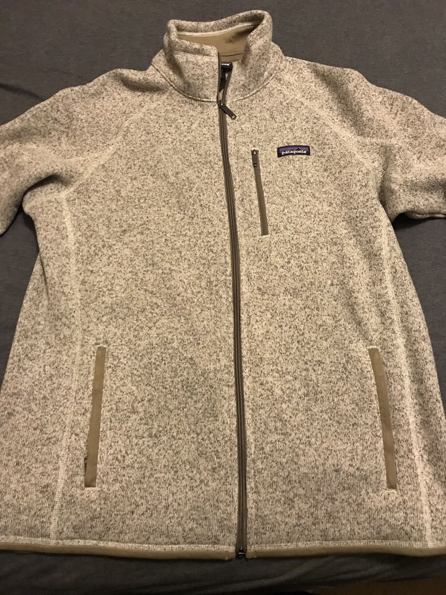 Patagonia Men’s Better Sweater Fleece Jacket - Bleached Stone - Size L