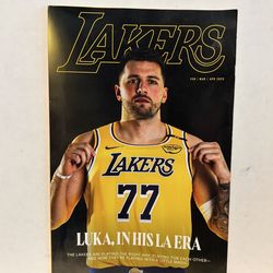 Luka doncic lakers debut program