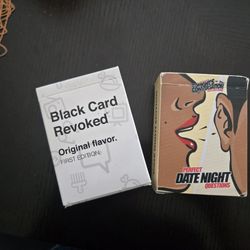 Black Card Revoked & Last Night's Conversation Card Games 