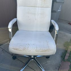 Faux Leather Desk Chair 