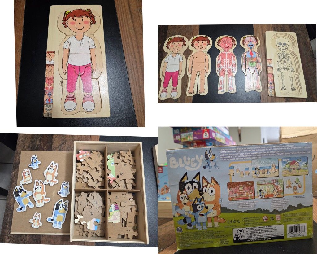 Variety Of Children Puzzles
