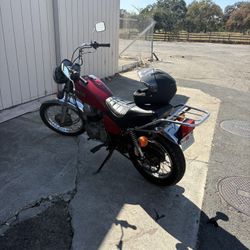 1980 Yamaha Sr250g Motorcycle