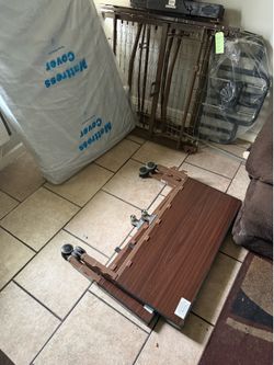 Electric handicap bed is