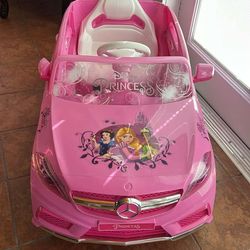 Disney Princess Girls Ride-On Car