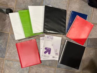 School Supplies Office Supplies Binders Notebooks Folder Paper