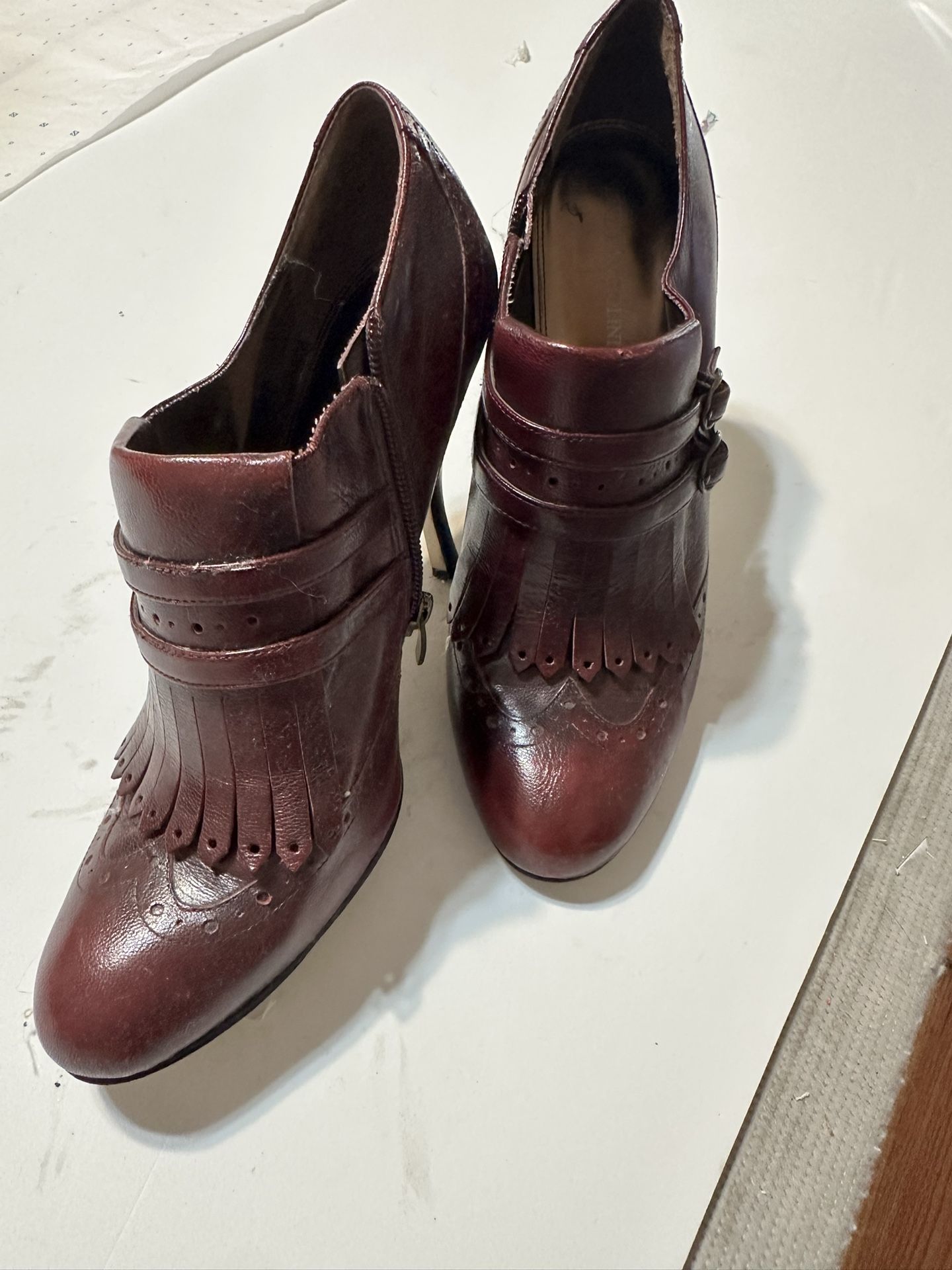 Vintage Leather Heels