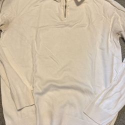 MENS QUARTER ZIP SWEATER