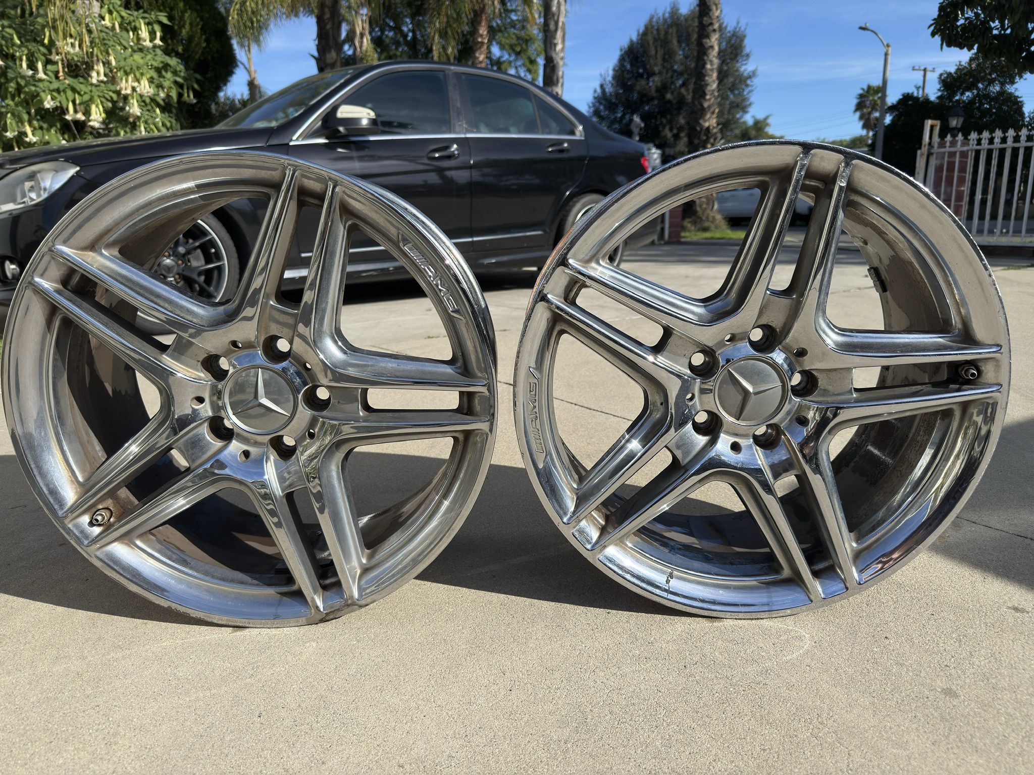 18” Mercedes Amg Rims (4) for Sale in Chino, CA - OfferUp