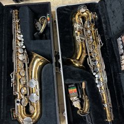 Bundy Tenor Saxophone with New Box of Reeds $700 Each Firm