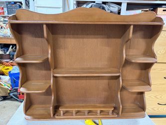 Nick back wall shelf