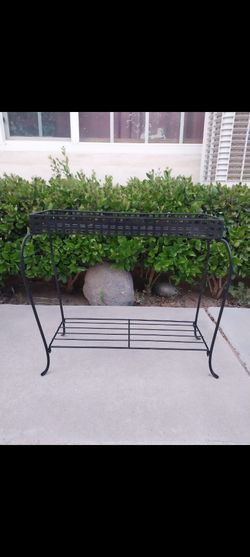 Rectangular Plant Stand