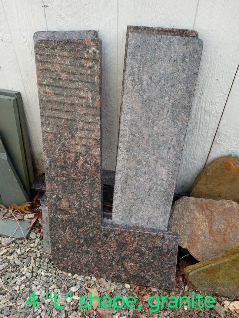 "L" Shape Granite Slabs
