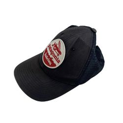 Patagonia Logo Haleiwa Spear Fish Mountain Mesh SnapBack Trucker Hat