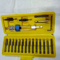 20pcs high speed steel bit yellow