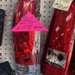 88 through 99 Chevy trucks tail light headlights parking lights corner