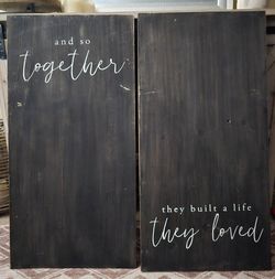 And so together they built a life they loved