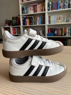 Adidas VL COURT 3.0 SKATEBOARDING SHOES KIDS Sneakers Size 11