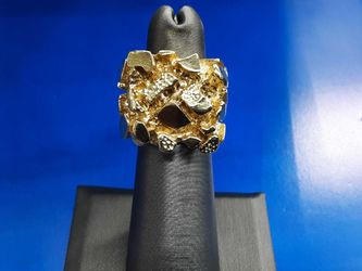 Men's Ring - Yellow Gold 10k (.417) 16.5 grams Size 6
