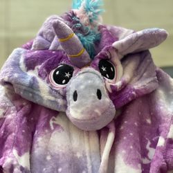 New girl Bathrobe With Mask 5-6 Years Old 