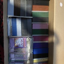 Shoe Box With Built Yugioh Decks 