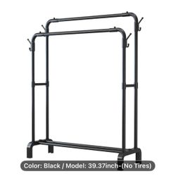 Bedroom Clothes Rack, Black