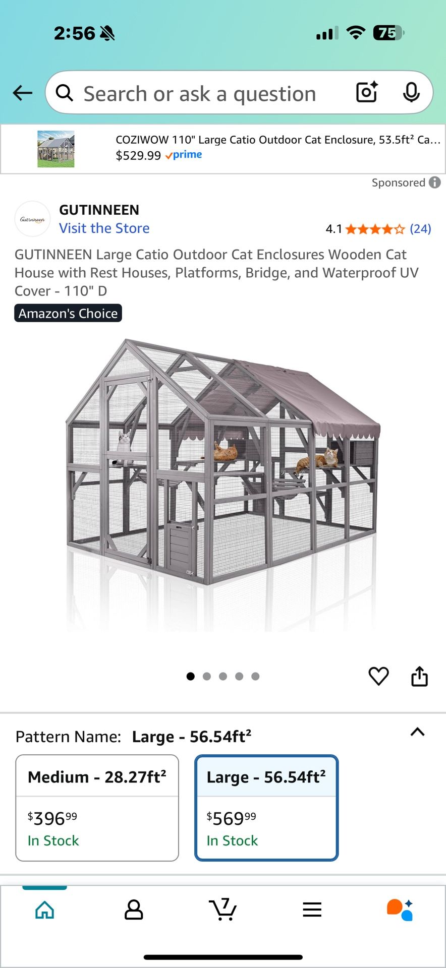 Huge Cat Cage Or Any Other Animal 