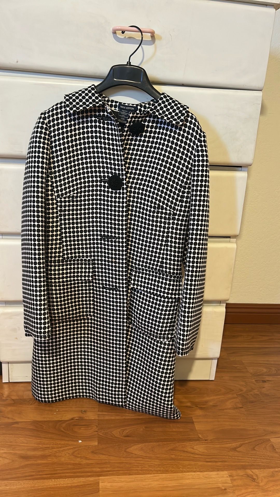 Polka Dot coat -Size 6