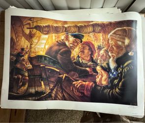 Vintage nautical art!