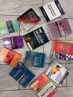 Nursing Textbook Lot – NCLEX & More