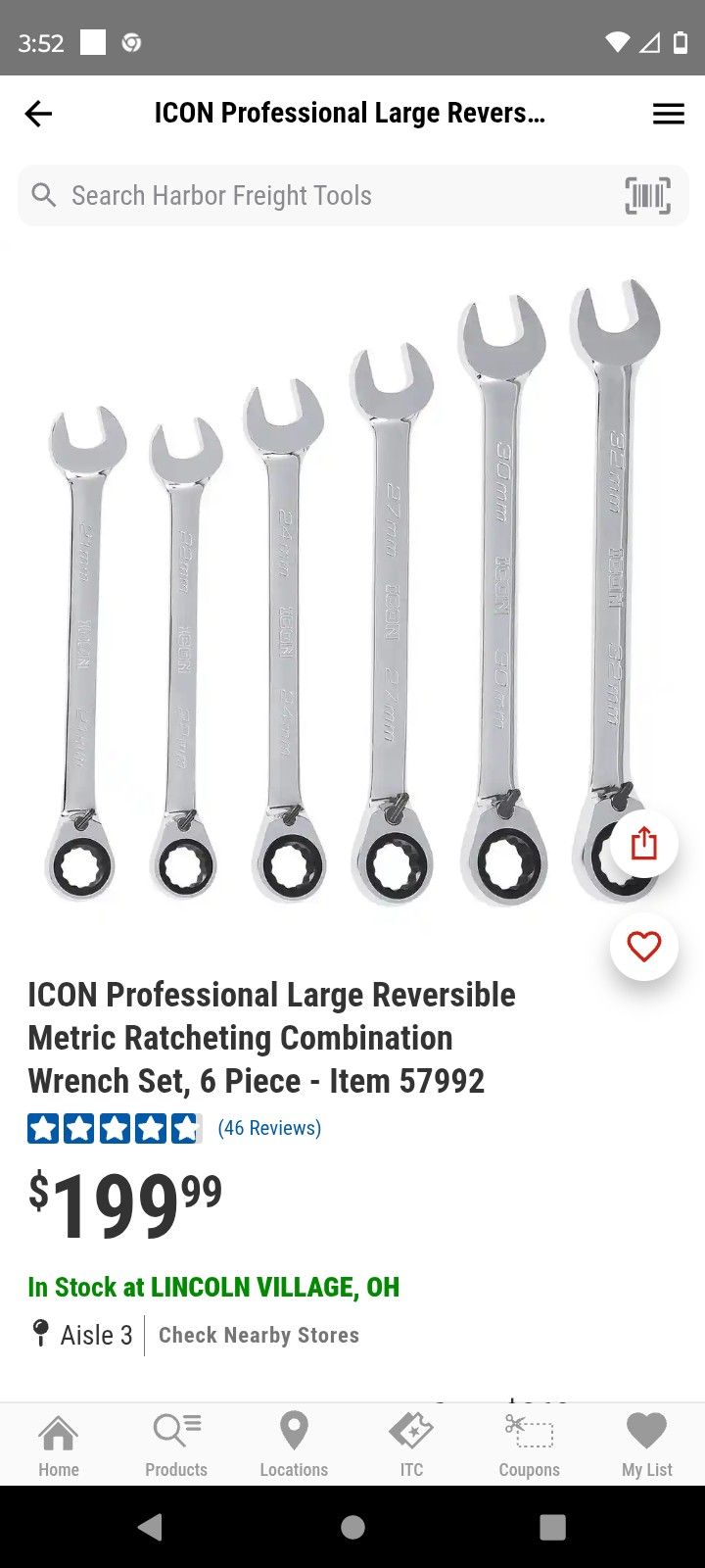 Ratchet Wrench Set