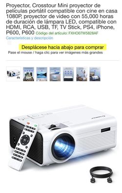 Projector Crosstour Nuevo🚨🚨