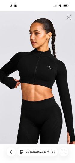 Oner Active Seamless Crop Jacket