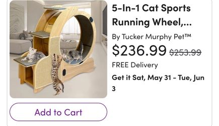 Opened Cat wheel, never used! Still brand new