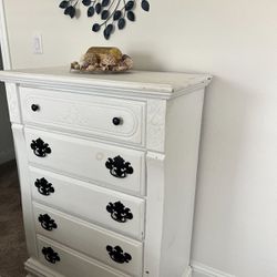 Classic White Chest/Dresser $50