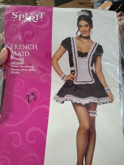 French maid new costume. sz large